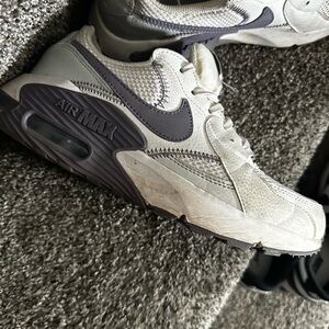 Nike Air Max Purple and Grey Sneakers